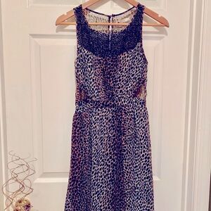 Super Sexy Animal Print Maria Filo Dress